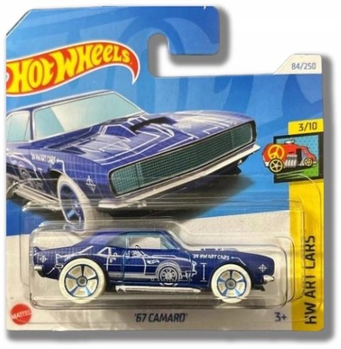 Samochodzik Hot Wheels HTB74 '67 Camaro HW Art Cars