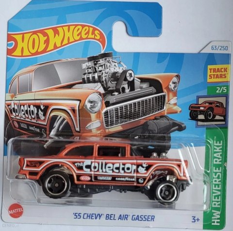 Samochodzik Hot Wheels HTB90 '55 Chevy Bel Air Gasser HW Reverse Rake