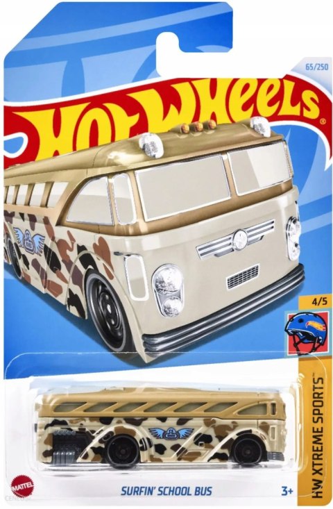 Samochodzik Hot Wheels HTB99 Surfin School Bus HW Extreme Sports