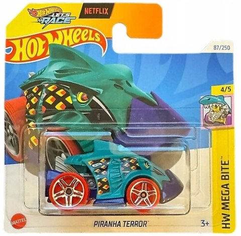 Samochodzik Hot Wheels HTC04 Piranha Terror HW Mega Bite Let's Race