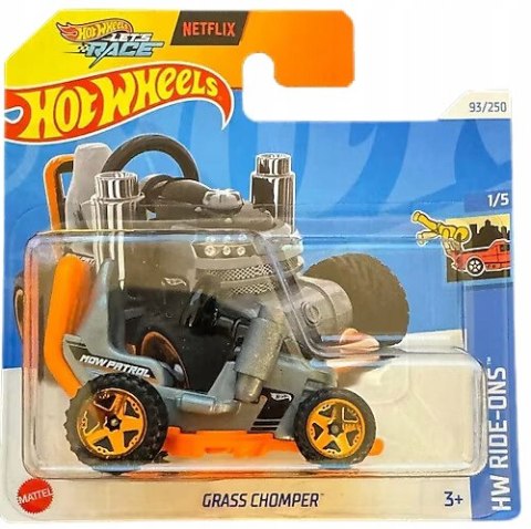 Samochodzik Hot Wheels HTC37 Grass Chomper HW Ride-Ons