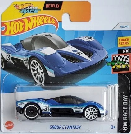 Samochodzik Hot Wheels HTC74 Group C Fantasy HW Race Day