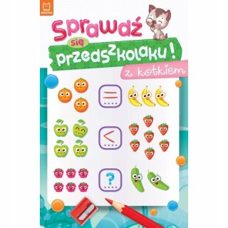 Sprawdź się przedszkolaku z kotkiem Aksjomat Zagadki