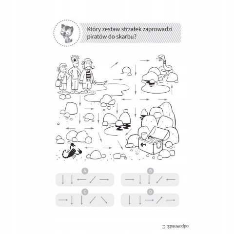 Sprawdź się przedszkolaku z kotkiem Aksjomat Zagadki