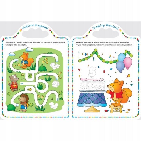 Wesołe przedszkole 5+ Uczę się i Naklejam Aksjomat