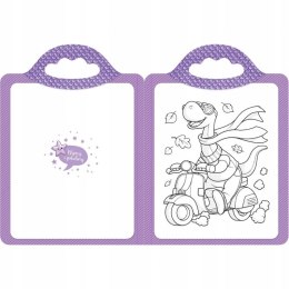 Wspaniałe Dinozaury. Malowanka z Naklejkami. Zaczarowana Kredka Aksjomat