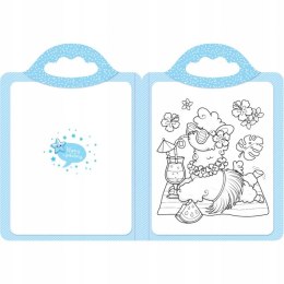 Wspaniałe Lamy. Malowanka z Naklejkami. Zaczarowana Kredka Aksjomat