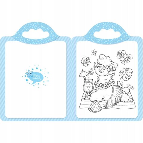 Wspaniałe Lamy. Malowanka z Naklejkami. Zaczarowana Kredka Aksjomat