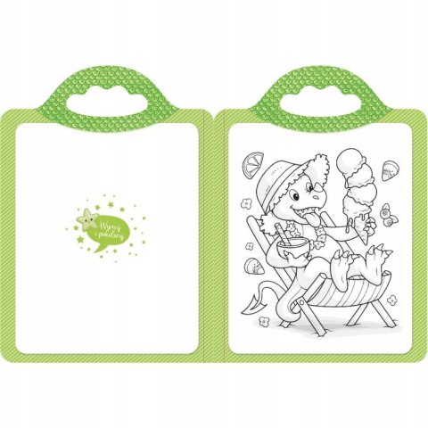 Wspaniałe Smoki. Malowanka z Naklejkami. Zaczarowana Kredka Aksjomat