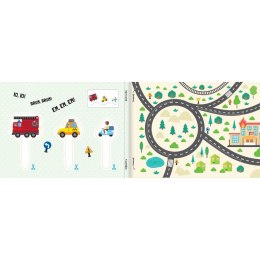 Wycinanki przedszkolaka Pojazdy w mieście Zabawa w teatrzyk Aksjomat