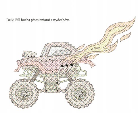 Wyczaruj Monster Trucki Malowanka Wodna Wodą
