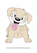 Wyczaruj Pieski Malowanka Wodna Wodne Kolorowanie