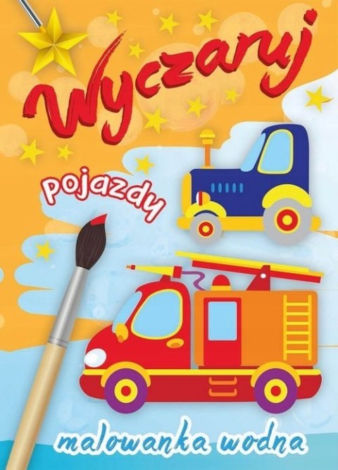Wyczaruj Pojazdy Malowanka Wodna Wodą Malowane