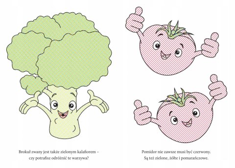 Wyczaruj Warzywa Malowanka Wodna Wodą Malowane