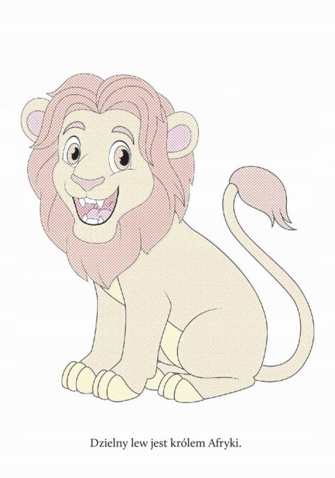 Wyczaruj Zwierzęta Egzotyczne Malowanka Wodna