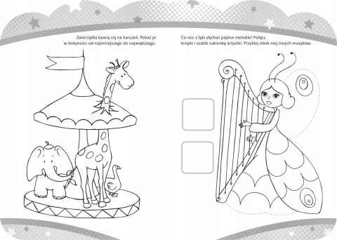 Zdolny 2-latek z naklejkami Ćwiczenia Zagadki 2+