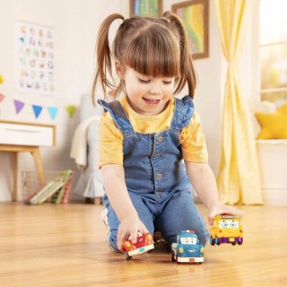 Zestaw 3 Autek z napędem Miękkie b.Toys Wyścigówka BX1657Z