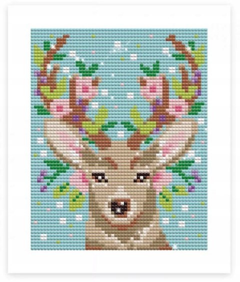 Zestaw kreatywny Haft diamentowy Jeleń Janod 8+