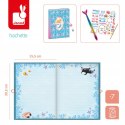 Zestaw kreatywny Sekretny notes Magic Ocean 7+ Janod
