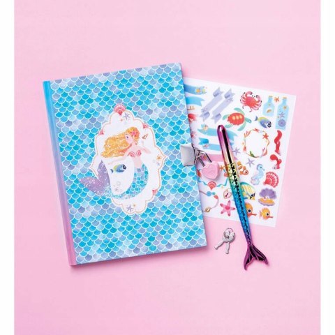 Zestaw kreatywny Sekretny notes Magic Ocean 7+ Janod