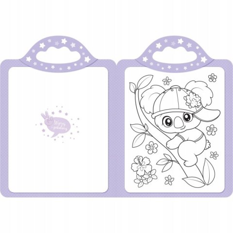 Zwierzątka. Zaczarowana kredka. Malowanka z Naklejkami 4+ Aksjomat