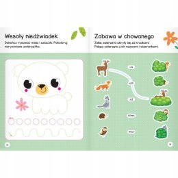 Zwierzęta w Lesie. Łamigłówki Przedszkolaka 4+ Aksjomat