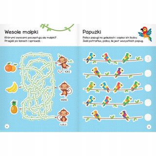 Zwierzęta w Zoo. Łamigłówki Przedszkolaka 4+ Aksjomat