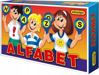 Alfabet Układanka Edukacyjna Literki Litery Adamigo