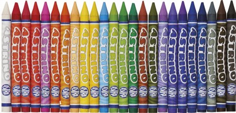 Astra Kredki świecowe Astrino 24 kolorów