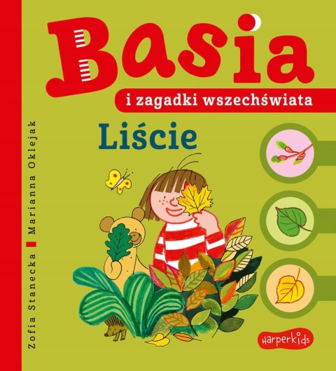 Basia i zagadki wszechświata Liście HarperKids