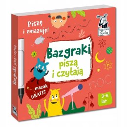 Bazgraki Piszą i Czytają Kapitan Nauka Piszę i zmazuję 3-6 lat