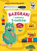 Bazgraki i zabawy 3-latków Kapitan Nauka Piszę i zmazuję trzylatka