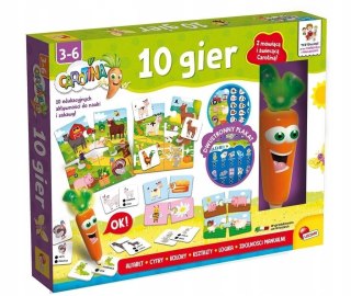 Carotina 10 Gier Edukacyjnych Maigczne Pióro Lisciani