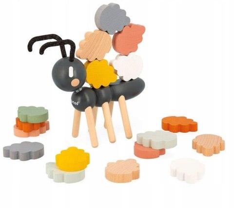 Drewniana Gra Balansowa Mrówka Sweet Cocoon 2+, Janod J04053
