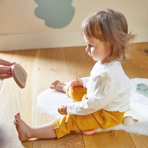Drewniana Układanka Sensoryczna Ślimak Sweet Cocoon 12 m +, Janod J04052