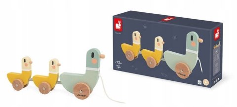 Drewniane Kaczki do Ciągnięcia Sweet Cocoon 12 m+, Janod J04051