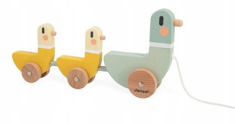 Drewniane Kaczki do Ciągnięcia Sweet Cocoon 12 m+, Janod J04051