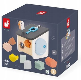 Drewniany Sorter Domek dla Ptaszków Sweet Cocoon 18 m +, Janod J04062