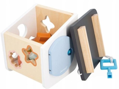 Drewniany Sorter Domek dla Ptaszków Sweet Cocoon 18 m +, Janod J04062