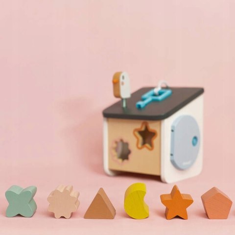 Drewniany Sorter Domek dla Ptaszków Sweet Cocoon 18 m +, Janod J04062