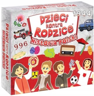 Dzieci kontra Rodzice Historia Polski Gra planszowa Kangur