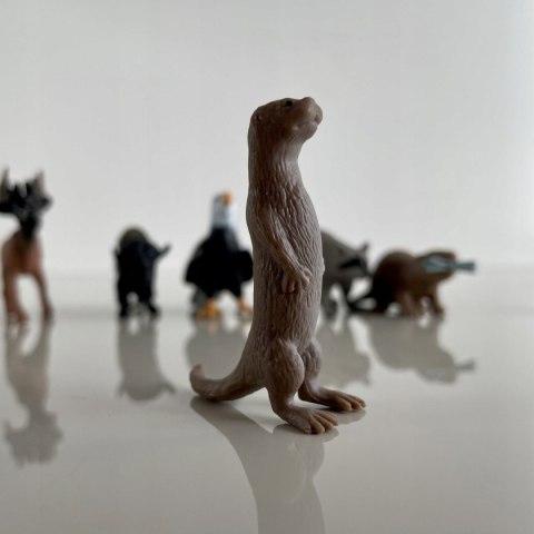 Figurki Zwierzęta Leśne Zestaw Figurek w Tubie Safari Ltd.