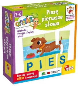 Gra Edukacyjna Carotina Pierwsze słowa Lisciani
