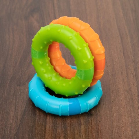 Grzechotka Wesołe Kółeczka Magnetyczne SillyRings Fat Brain Toys