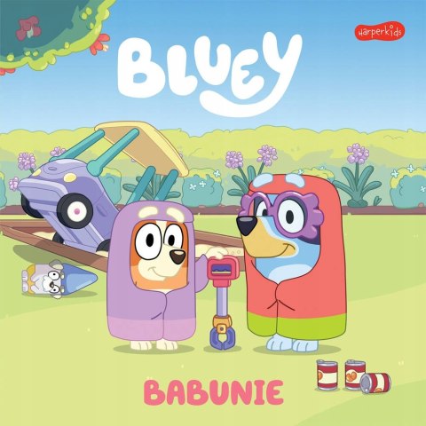 Książeczka Bajeczka Bluey Babunie Moja czytanka Harperkids