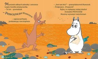 Książeczka Muminek i nowy przyjaciel Harperkids