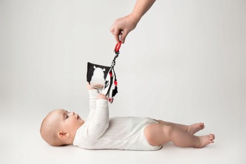 Książeczka Sensoryczna kto to? co to? Mom's Care Kontrastowa