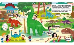 Książeczka z okienkami Dinozaury Okienka Dinusie Aksjomat