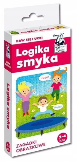 Logika smyka Zagadki obrazkowe 2-4 lata Kapitan Nauka