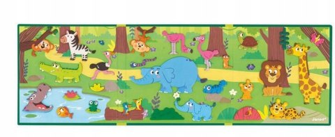 Magnetyczna Układanka Afrykańskie Zwierzęta Magneti'stories 3+ Janod J05456